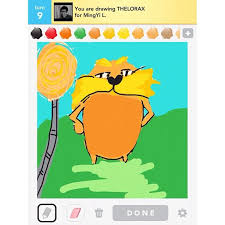 The Lorax On Draw Something Art Drawings Instagram Posts