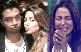 Indian television actress hina khan. Bigg Boss 11 Hina Khan S Boyfriend Rocky Jaiswal Reacts Against Hina Haters