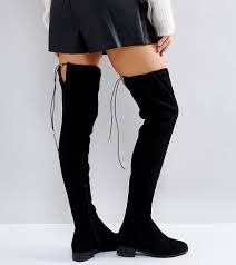 How to keep your over the knee boots from falling/slouching | under $10 hey guys! Asos Keep Up Wide Fit Extra Wide Leg Over The Knee Boots Black Over The Knee Boot Outfit Over The Knee Boots High Knee Boots Outfit