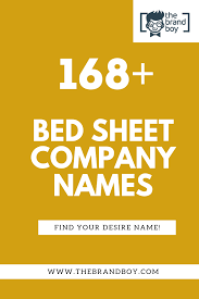 468 Catchy Bed Sheet Company Names Thebrandboy Com Catchy Names Company Names Store Names Ideas