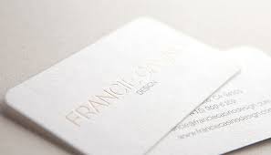 The result is a vibrant and highly saturated metallic appearance. Foil Stamping Business Cards Luxury Cards Canada