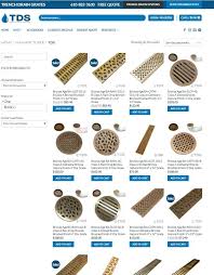 Decorative Bronze Drain Grates In 2020 Trench Drain Systems Drainage Grates Home Improvement