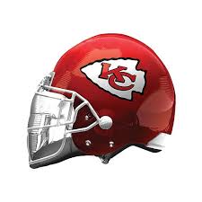 They compete in the national football leagu. Kc Chiefs Helmet Foil Balloon Bouquet 5pc Party City