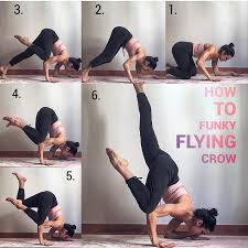 Today S Yogafeature By Shylasvsyoga How To Funky Flying Crow Yoga Poses Advanced Yoga Tutorial Relaxing Yoga