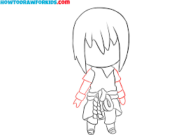 How To Draw Sasuke - Easy Drawing Tutorial For Kids