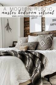 Modern Rustic Bedroom Reveal Tips On Blending Two Styles Rustic Master Bedroom Modern Rustic Bedrooms Modern Rustic Master Bedroom