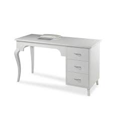 Wholesale Wood White Beauty Salon Desk Nail Station Manicure Table With Cabinet Beauty Spa Equipment Hair Salon Furnitur Manicure Table Salon Desk Nail Station