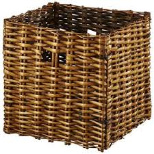 opbergbox wicker bruin 31cm opbergbox manden bruin
