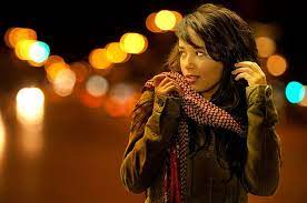 City Lights Night Photography Portrait City Portrait Street Photography Portrait