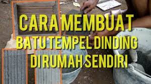 Cj cetakan coklat pagar bata plastik: 84 Cetakan Batu Tempel Dinding Dari Kayu Batu Alam Buatan Youtube