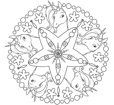 Mia And Me Lyria Coloring By Stell E On Deviantart Unicorn Coloring Pages Mandala Coloring Pages Coloring Book Art