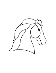 glass pattern 134 horse ...