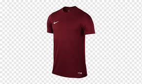 Download T Shirt Dri Fit Nike Red T Shirt Tshirt Active Shirt Jersey Png Pngwing
