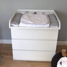 Puckdaddy Moritz Changing Top Unit 80x78x10 Cm White For The Ikea Malm Ikea Malm Changing Dresser Ikea Chest Of Drawers