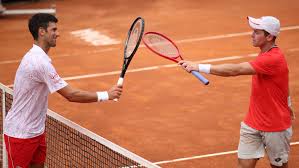 They even met in the semi final of the 2020 french open, where nadal won in straight sets. Koepfer Unterliegt Djokovic Schwartzman Schlagt Nadal Kicker