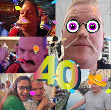 Onder het motto beter laat dan nooit, Stijn van harte gefeliciteerd met  jouw 40e verjaardag 🎁 maak er een mooi jaar van 🍻🍻🍻