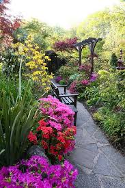 Pergola View To Show The Azaleas In Spring May 22 Beautiful Gardens English Garden Gorgeous Gardens