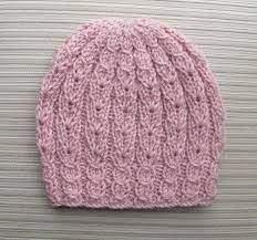 Knitting Pattern 162 Hat With Eyelet Braids For A Lady Etsy Hat Knitting Patterns Ladies Knitting Patterns Knitted Hats