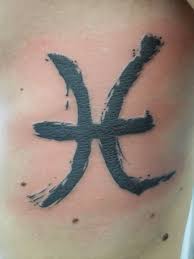 Zodiac Sign Tattoos Pisces Tattoos Gallery Tribal pieces tattoos can be simple tattoo designs for those who just want their zodiac sign. zodiac sign tattoos pisces tattoos