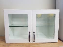 That's because glass never really upper kitchen cabinets with transparent glass doors let you put things on display while keeping everything safe inside, protected from dust and other things. Brand New Small Maidstone Kitchen Wall Mounted Glass Door Cabinet Port Elizabeth Gumtree Classifieds South Africa 197786031