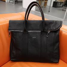 Haine din piele pentru dama, haine piele pentru barbati; Geanta Piele Naturala Barbati Ch 1 Metropolitan Business Leather Bag