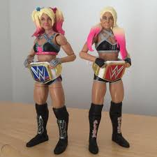 See the latest upcoming wwe figures including ronda rousey and ultimate warrior wwe ultimate edition figures with added articulation. Wwe Alexa Bliss Elite 53 Basic 85 W Women S Championship Belts Mattel Custom 1935982572