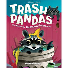 The cards and the players. Trash Pandas Card Game Target