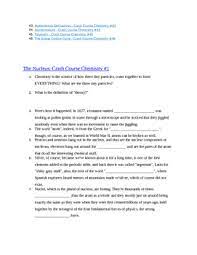 The past year has brought no answers. The Periodic Table Crash Course Chemistry 4 Worksheet Answers Decorative Journals
