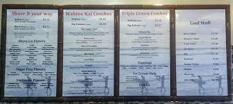 Wahine Kai Shave Ice Shaved Ice Shaving Kai