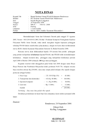 Contoh nota fotocopy word modif d. Nota Dinas Ikm