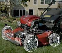 Clippings are blown into the ventilated bag for easy handling and disposal. Toro 22 Personal Pace All Wheel Drive Recycler Mower 20353 National Lawn Equipment