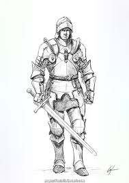 Magical How To Attract A Knight A Step By Step Rationalization Knight Drawing Armor Drawing Medieval Drawings