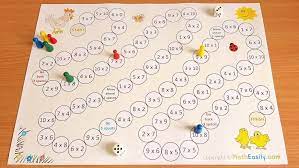 free multiplication games printable pdf