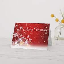 Merry Christmas Snowflake Folded Holiday Cards Zazzle Com Merry Christmas Snowflakes Christmas Card Ornaments Folded Holiday Cards