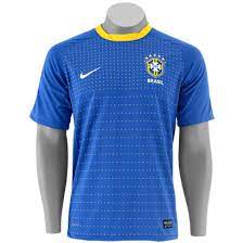 Y nunca más lo utilizaron, cambiaron por uno azul, como segundo kit. Camisa Do Brasil Copa 2010 Uniforme 2 Replica Oficial Azul S NÂº S Nome