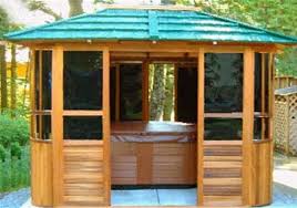 Spa hot tub, bathtub enclosure, outdoor hot tubs, shower enclosure & more. New York Hot Tub Enclosure Gazebo 10 X 12