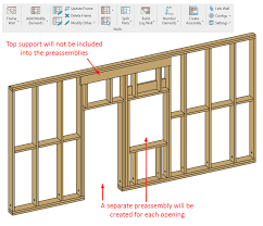 These are the plates, or base pieces, that will run just above and beneath the wall to anchor the frame. Wood Metal Framing Wall Software For Revit Framing In Groups New Feature Bim Software Autodesk Revit Apps T4r Tools For Revit