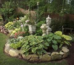 Garden For Beginners In Containers And Pretty Backyard Garden Lush In 2020 Rock Garden Landscaping With Rocks Backyard Garden Landscape