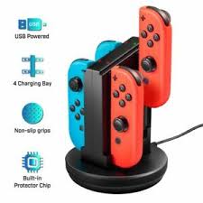 I was having an issue with the left joycon not charging and eventually the battery died due to this. Para Nintendo Switch Joy Con Controlador Cargador Estacion De Carga Dock Led 4 En 1 Ebay