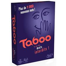 Pour ceux, âgés de plus de 18 ans qui. Jeu Taboo Le Jeu Des Mots Interdits Nouvelle Version Hasbro Pas Cher A Prix Auchan