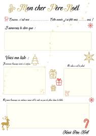 La Lettre Au Pere Noel A Imprimer Gratuitement Lettre Pere Noel Pere Noel A Imprimer Pere Noel