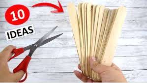 10 Manualidades FÁCILES con PALITOS de helado ? y PALITOS BAJA LENGUA ?  Ideas con RECICLAJE, by GO GREEN | GO GREEN | Facebook