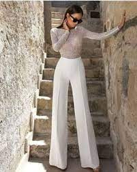 Registro civil pantalon y blusa para boda civil. 70 Ideas De Enterizo Ropa Ropa Elegante Moda Para Mujer