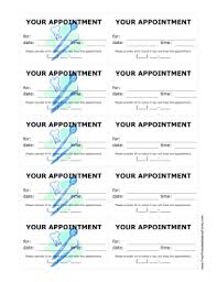 appointment reminder cards template - April.onthemarch.co