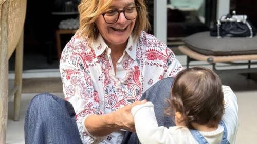 Júlia Pinheiro partilha a doçura de ser avó com a neta Pilar