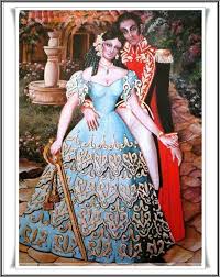 Resultado de imagen para manuelita y simón bolívar