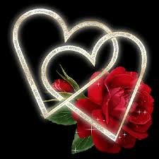 صور حب قلوب مكتوب عليها اروع صور قلوب مكتوب عليها hearts and roses animated valentines roses gif