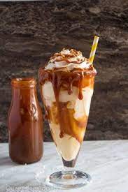 Salted Caramel Milkshake Recipe Queenslee Appetit Recipe In 2020 Caramel Milkshake Recipes Food Milkshake Recipes