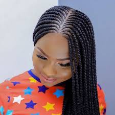 Bright streaks can wake up an appearance and layered and feathered out hair can add shape. 10 Straight Up Ideas In 2021 Natural Hair Styles African Braids Hairstyles Braids For Black Hair