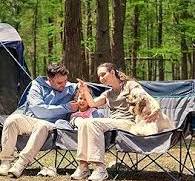 Amazon.com: Timber Ridge 3 Person Camping Chair with Cup ...